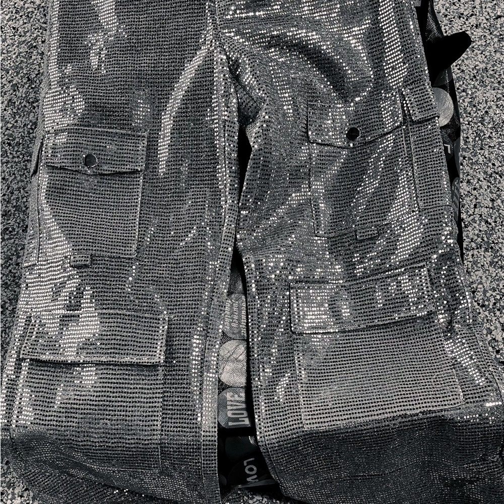 AMAZING Cargo Disco Pants Size L - Picture 4 of 8